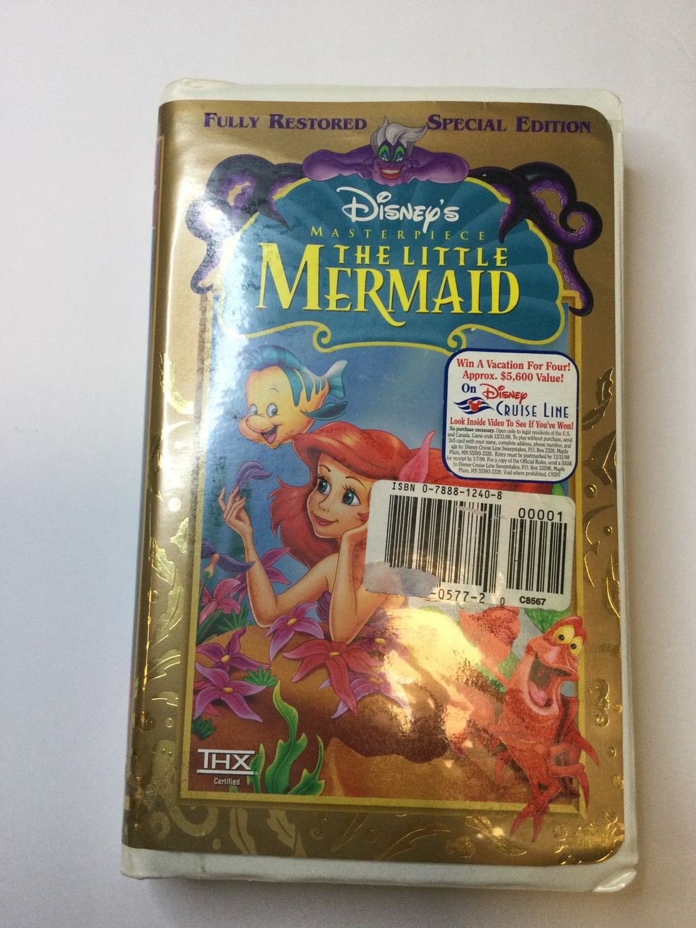 The Little Mermaid Vhs Tape